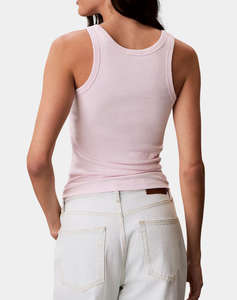 CALVIN KLEIN JEANS CONTOUR 2X2 RIB GRAPHIC TANK