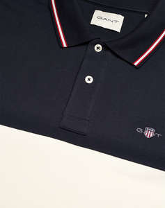 GANT БЛУЗА KMCUT AND SEWN SS POLO