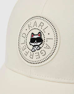 KARL LAGERFELD JEANS IKON CIRCLE CHOUPETTE CAP