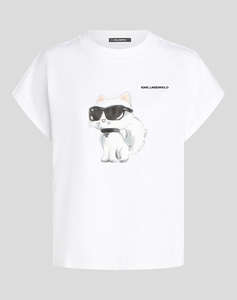 KARL LAGERFELD JEANS IKON AQUARELLE C LOOSE T-SHIRT