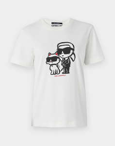 KARL LAGERFELD JEANS IKON SKETCH DUO T-SHIRT