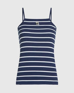 KARL LAGERFELD JEANS IKON STRIPED TANK TOP
