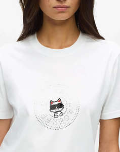 KARL LAGERFELD JEANS IKON RS CIRCLE T-SHIRT