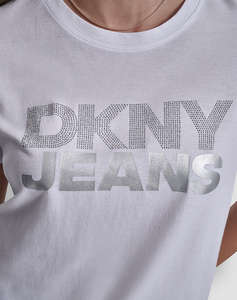 DKNY DJ6T1746 LOGOТениска с къс ръкав DKNY