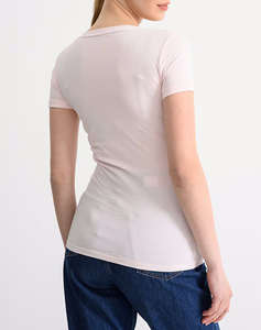 GUESS SS VN MINI TRIANGLE TEE ДАМСКА БЛУЗА