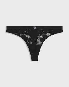 HUGO BLOOM LACE THONG 10279381 01