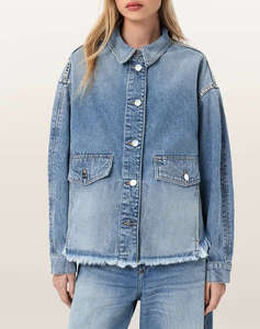 ALL SAINTS HETTIE STUD SHACKET
