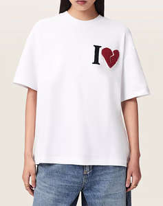 ALL SAINTS HEART ETTA TEE