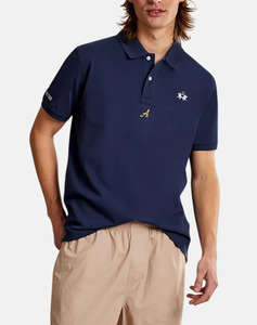 LA MARTINA BLOUSE POLO KM MAN POLO S/SLEEVE COTTON PIQUE