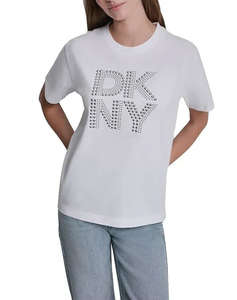 DKNY DJ6T1741 LOGOТениска с къс ръкав DKNY