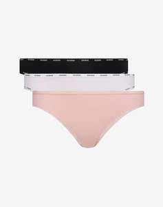GUESS 3 PACK BASIC THONG ДАМСКО БЕЛЬО