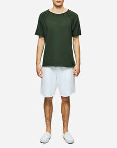 DIRTY LAUNDRY SWEATBERMUDA WITH RAW EDGES