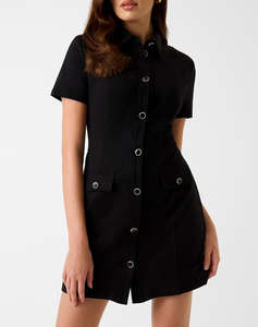 GUESS SS OLGA CHEMISIER MINI DRESS ДАМСКА РОКЛЯ