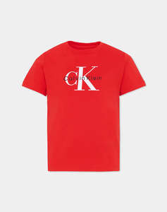 CALVIN KLEIN JEANS CK MONOGRAM SS T-SHIRT
