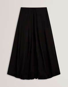 TED BAKER CINNABA Seam Detail Bubble Midi Skirt
