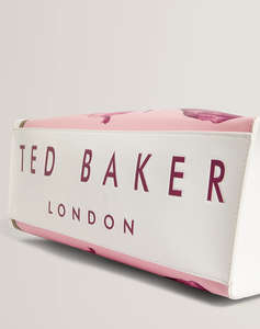 TED BAKER SHILVA Printed Flower Medium Icon Bag