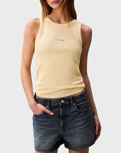 CALVIN KLEIN JEANS SL MONOGRAM RIB TANK