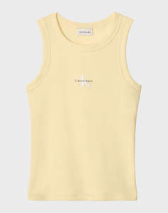 CALVIN KLEIN JEANS SL MONOGRAM RIB TANK