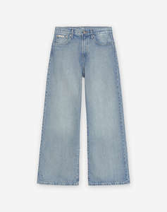 CALVIN KLEIN THE WIDE LEG SAGE STONE