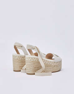 LIU JO DRESS 2_BALI 02 - SANDAL CANVAS/METALLIC ДАМСКИ ОБУВКИ