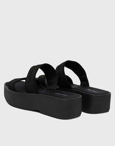 CALVIN KLEIN JEANS FLATFORM SNDL WEBBING