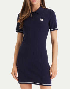 CALVIN KLEIN JEANS MICROCABLE MINI DRESS