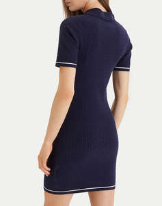 CALVIN KLEIN JEANS MICROCABLE MINI DRESS