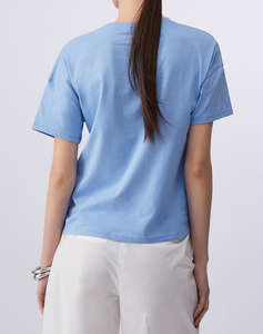 LIU JO WHITE_WA6J17_T-SHIRT MODA M/C ЖЕНСКА БЛУЗА