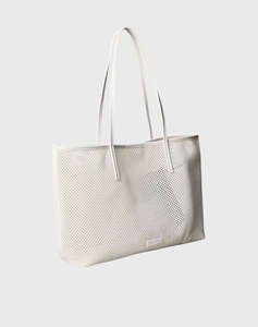 CALVIN KLEIN JEANS EMBLEM MESH TOTE
