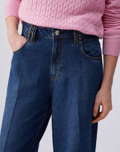 LIU JO DENIM_UA6D27_PANT.FLARE FANTASY H ДАМСКИ ПАНТАЛОНИ