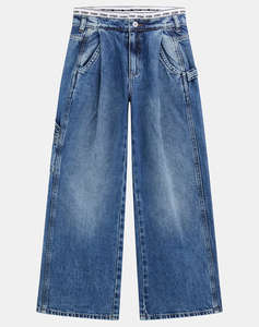 GUESS KIDS RIGID DENIM FASHION FIT PANTS ДЕТСКИ ПАНТАЛОНИ GIRL