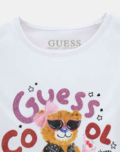 GUESS KIDS SS T-SHIRT ДЕТСКА БЛУЗА GIRL