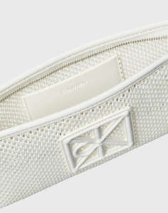 CALVIN KLEIN JEANS EMBLEM MESH CONVERTIBLE POUCH