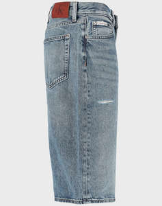 CALVIN KLEIN JEANS LONG TENCEL SHORT JACKSON BLUE