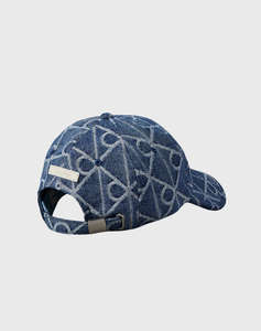 CALVIN KLEIN JEANS AOP JACQUARD DENIM BB CAP