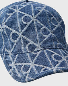 CALVIN KLEIN JEANS AOP JACQUARD DENIM BB CAP