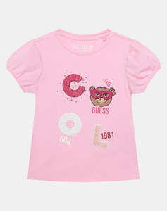 GUESS KIDS SS T-SHIRT ДЕТСКА БЛУЗА GIRL
