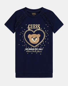 GUESS KIDS PUNTO MILANO SS DRESS ДЕТСКА РОКЛЯ GIRL
