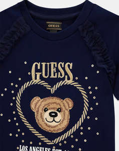 GUESS KIDS PUNTO MILANO SS DRESS ДЕТСКА РОКЛЯ GIRL
