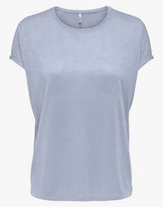ONLY ONLAMBER SS O-NECK SHINE TOP JRS