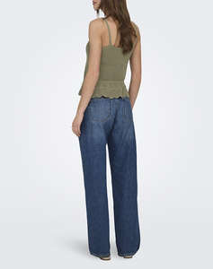 ONLY ONLLISON SL PEPLUM TOP KNT