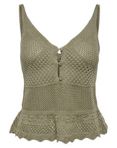 ONLY ONLLISON SL PEPLUM TOP KNT