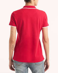 NAUTICA BLOUSE POLO ΚΜ S/S TIPPED SPLIT NECK OCEAN POLO