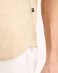 NAUTICA РИЗА ΜΜ L/S LINEN SOLID FCA