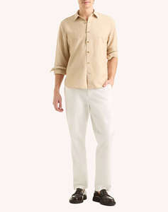 NAUTICA РИЗА ΜΜ L/S LINEN SOLID FCA