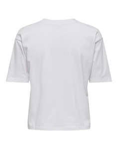 ONLY ONLRHINE S/S BOXY PRINT TOP BOX JRS