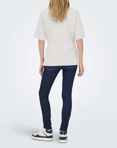 ONLY ONLMARIE 2/4 O-NECK TOP BOX JRS