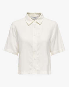 ONLY ONLGOA S/S LINEN BL SHIRT CC PNT