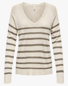 ONLY ONLVIENNA LS RAGLAN V-NECK CC KNT