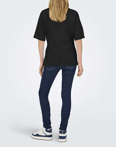 ONLY ONLMARIE 2/4 O-NECK TOP BOX JRS